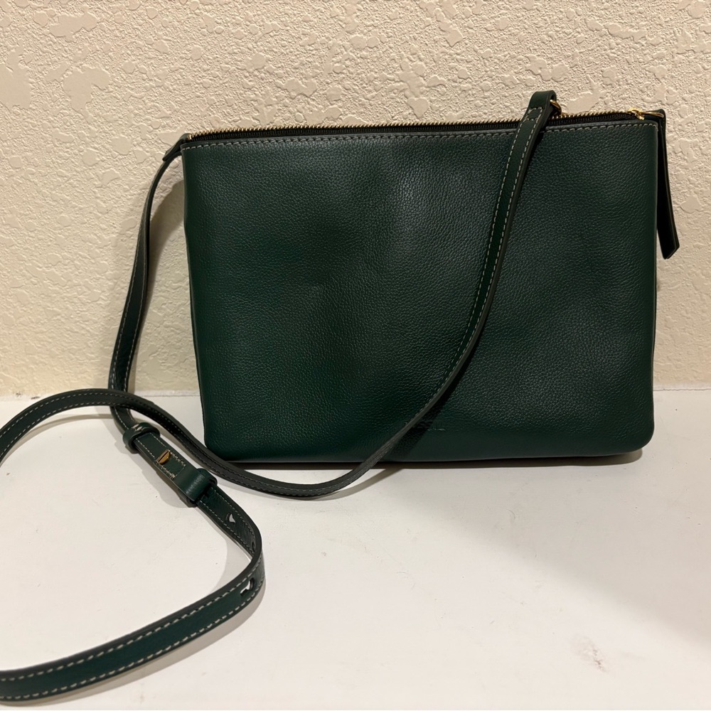 Fossil Forest Green Crossbody Bag
